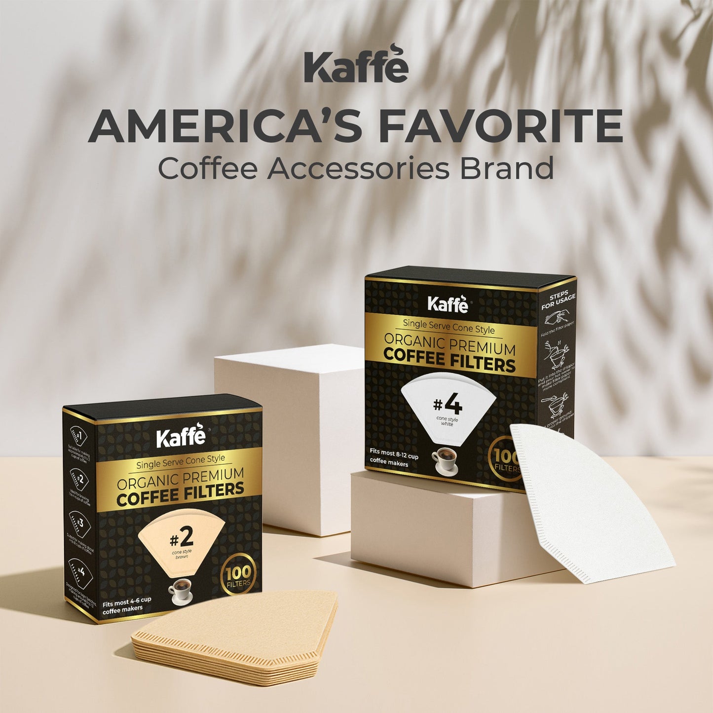 Organic Premium Coffee Filters #2, KFCF02B