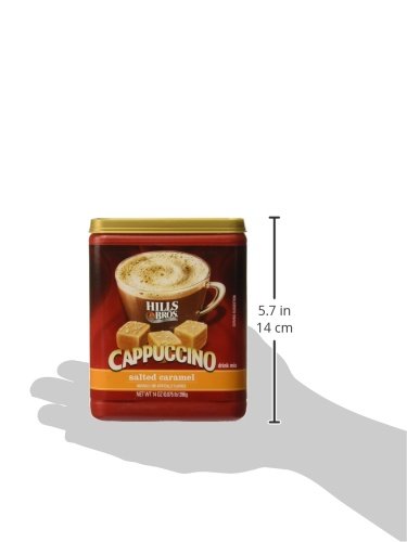 Hills Bros. Cappuccino Mix – Rich, Frothy Coffeehouse-Tasting Instant Drink Mix – Quick and Easy Preparation – Perfect for Hot & Iced Drinks & Creaming Coffee – Rich Variety Pack, 2 Packs of 16oz & 1 Pack of 14oz