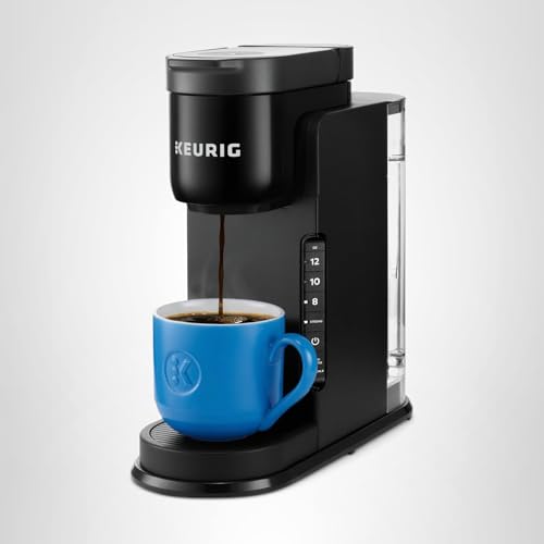 Keurig K-Express Single Serve Coffee Maker – Strong Brew Option, 42oz Reservoir, Sleek Design for Holiday Hosting & Gifting, Black