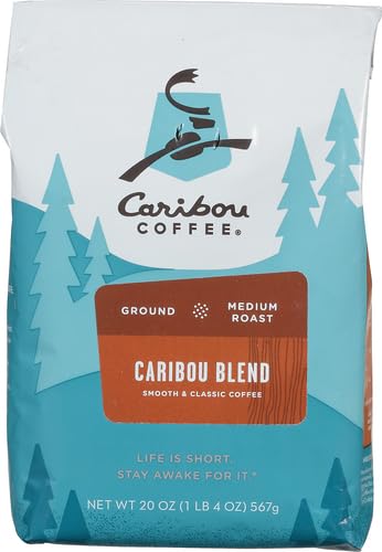 Caribou Coffee, Light Roast Ground Coffee - Daybreak Morning Blend 20 Ounce Bag