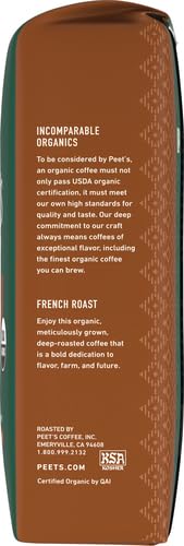 Peet's Coffee, Dark Roast Ground Coffee - French Roast 28 Ounce Bag