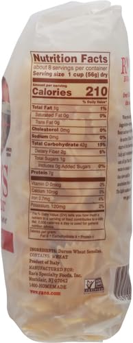 Raos Pasta Fusilli 16 OZ