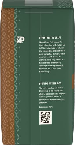 Peet's Coffee, Dark Roast Ground Coffee - French Roast 28 Ounce Bag