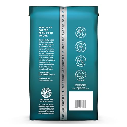 Caribou Coffee, Light Roast Ground Coffee - Daybreak Morning Blend 20 Ounce Bag