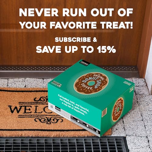 The Original Donut Shop Regular, Single-Serve Keurig K-Cup Pods, Medium Roast Coffee Pods, 32 Count