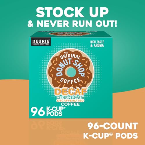 The Original Donut Shop Regular, Single-Serve Keurig K-Cup Pods, Medium Roast Coffee Pods, 32 Count