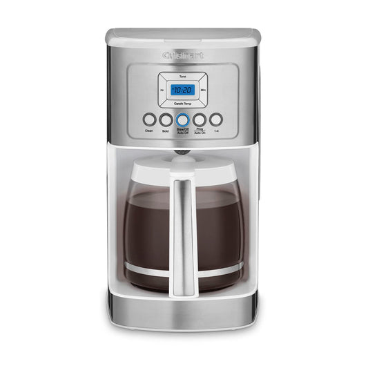 Cuisinart 14-Cup Coffee Maker, Programmable PerfecTemp Glass Carafe Coffee Machine with 1-4 Cup Setting, Brew Strength Control and Brew Pause, Stainless Steel, DCC-3200NAS