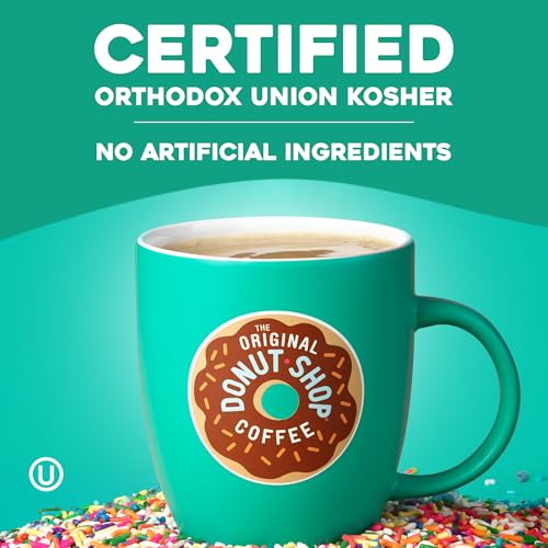 The Original Donut Shop Regular, Single-Serve Keurig K-Cup Pods, Medium Roast Coffee Pods, 32 Count