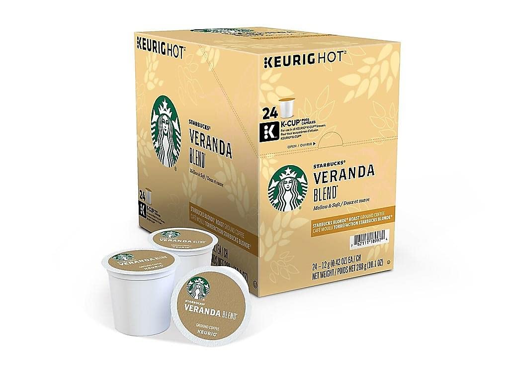 Starbucks Coffee K-Cup Pods,  Flavored Selection Coffee, Naturally Flavored, 100% Arabica, 6 Boxes (60 Pods Total)