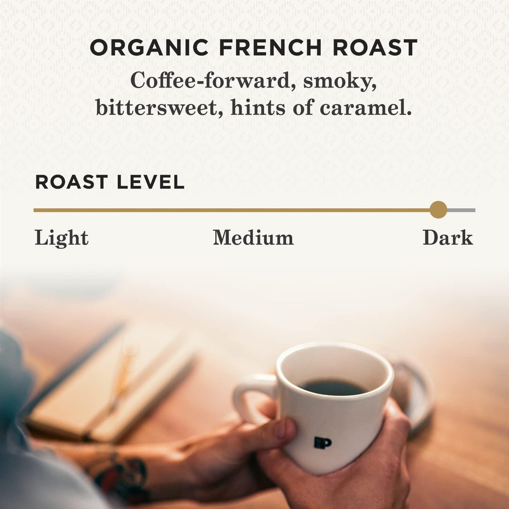 Peet's Coffee, Dark Roast Ground Coffee - French Roast 28 Ounce Bag