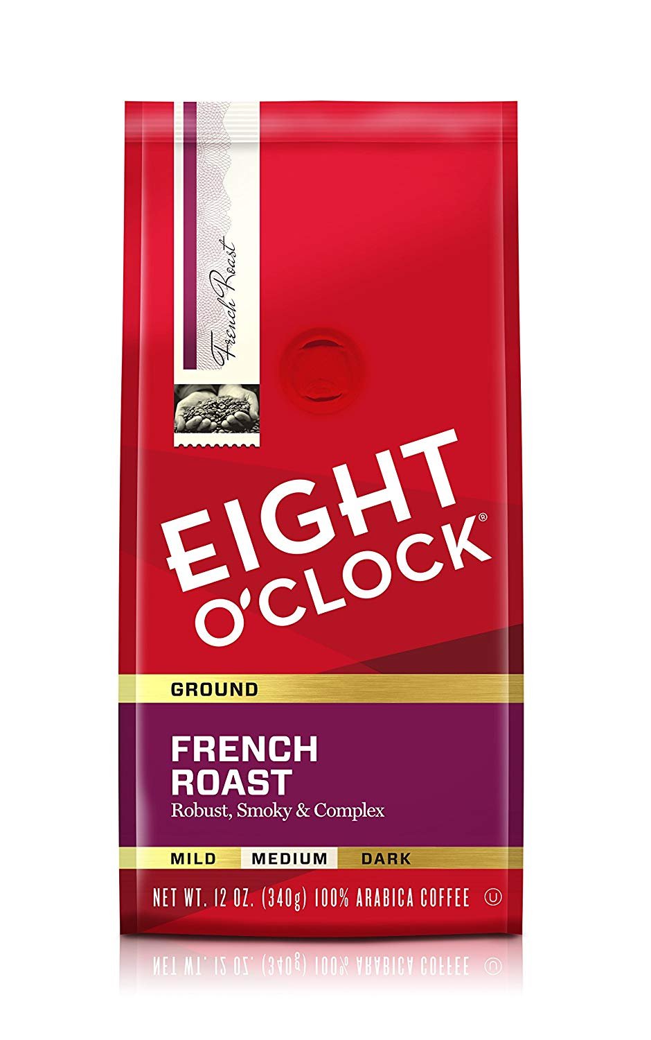 Eight O'Clock Coffee The Original Ground Coffee, Medium Roast, 32 Ounce (Pack of 1) - Sweet, Fruity, Well Balanced