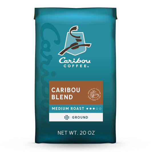 Caribou Coffee, Light Roast Ground Coffee - Daybreak Morning Blend 20 Ounce Bag