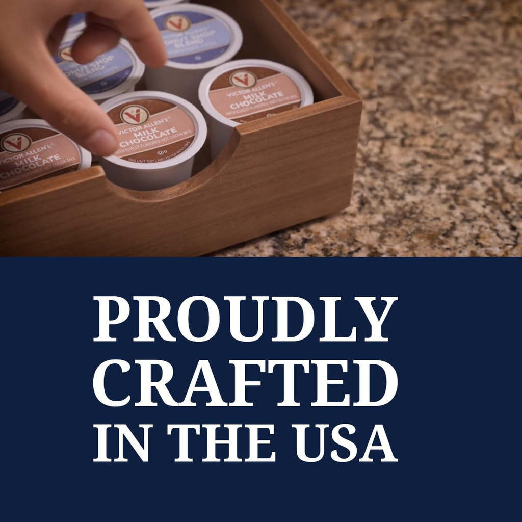 Victor Allen's Coffee, Milk Chocolate Hot Cocoa, 12 Count, Single Serve Hot Cocoa Pods for Keurig K-Cup Brewers