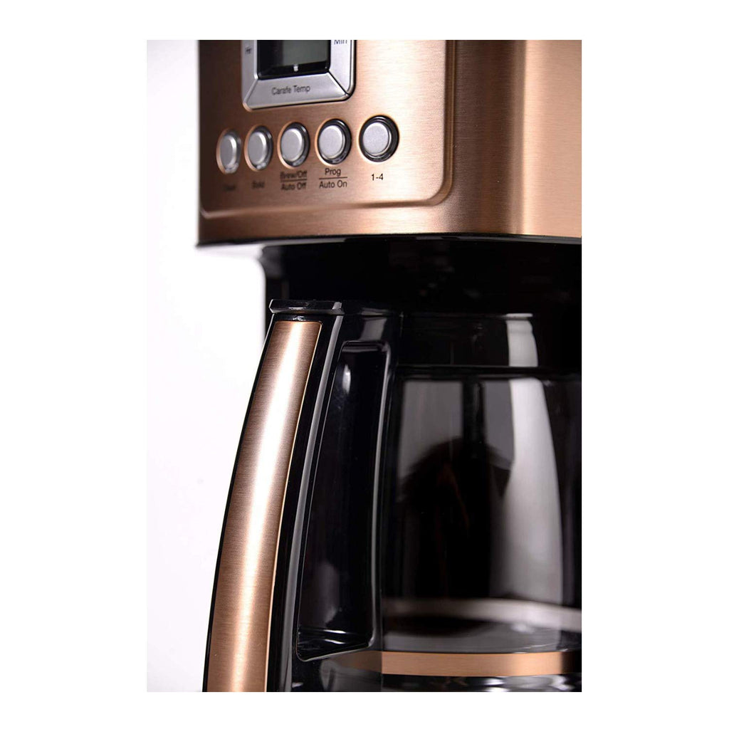 Cuisinart 14-Cup Coffee Maker, Programmable PerfecTemp Glass Carafe Coffee Machine with 1-4 Cup Setting, Brew Strength Control and Brew Pause, Stainless Steel, DCC-3200NAS