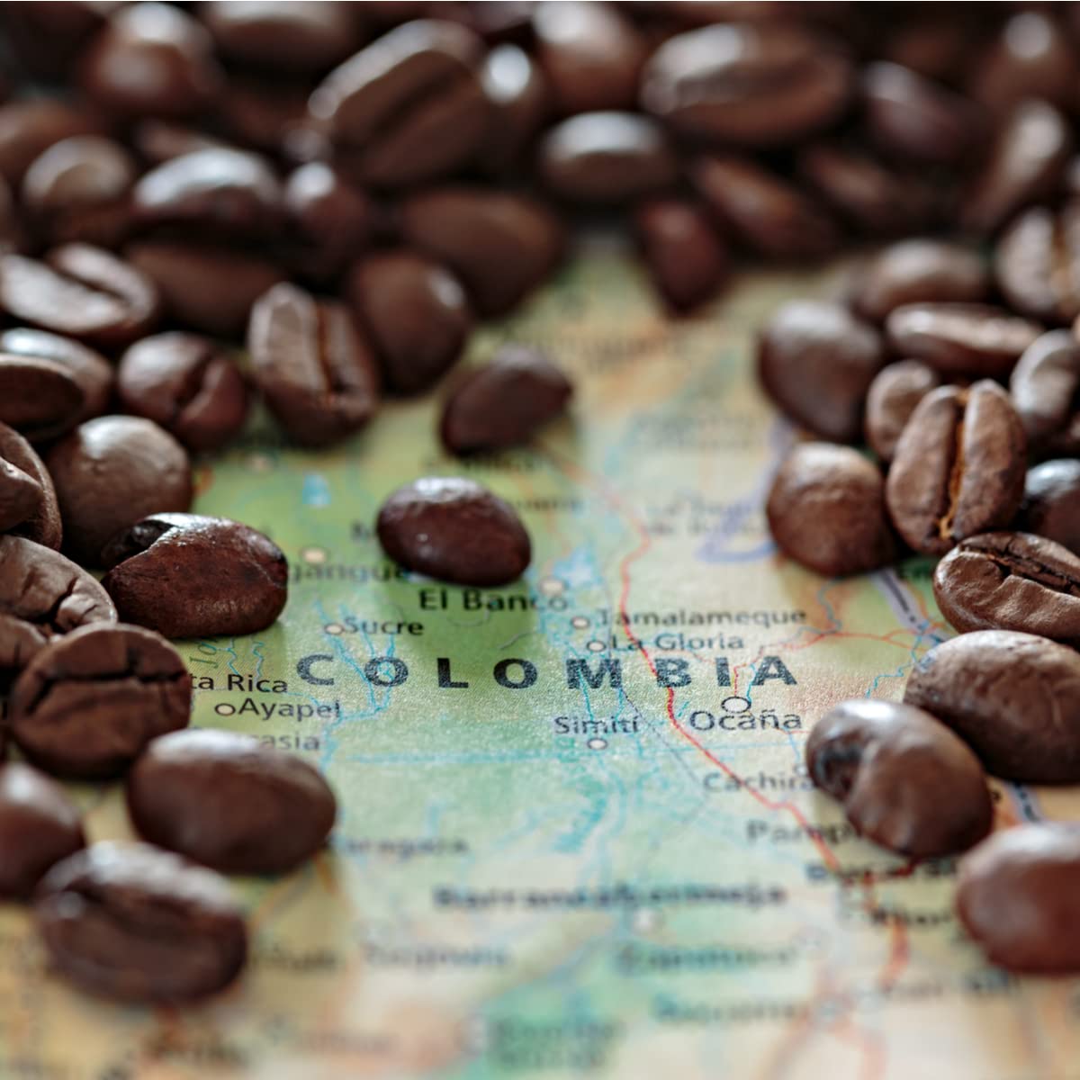 Victor Allen's Coffee 100% Colombian, Medium Roast, Whole Bean Coffee, 2.5lb Bag