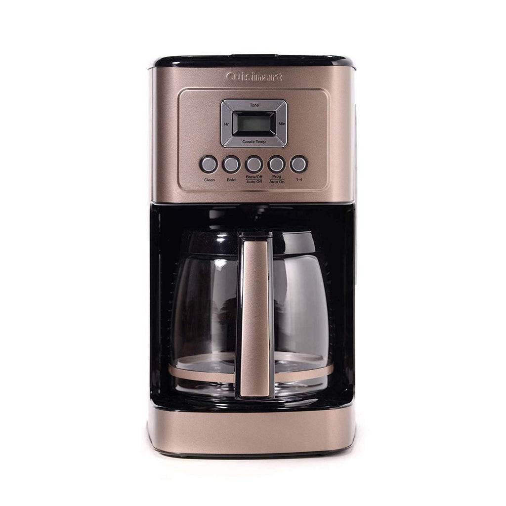 Cuisinart 14-Cup Coffee Maker, Programmable PerfecTemp Glass Carafe Coffee Machine with 1-4 Cup Setting, Brew Strength Control and Brew Pause, Stainless Steel, DCC-3200NAS