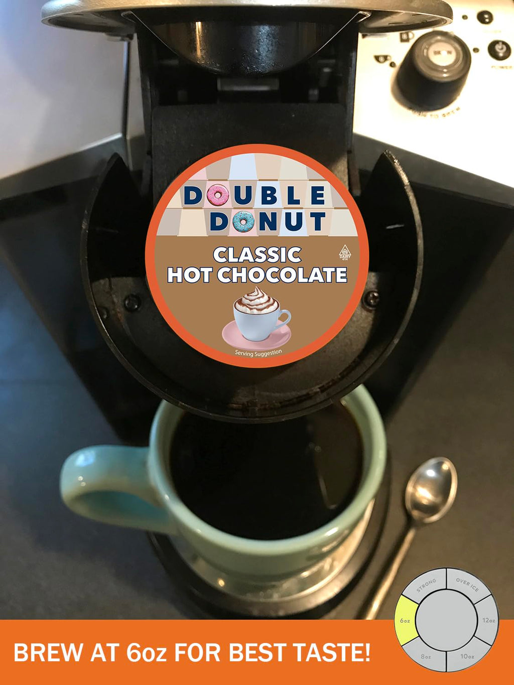 Gourmet Hot Cocoa Mix Variety Pack - Classic, Chocolate Raspberry, Salted Caramel, & Peppermint Hot Chocolate Mix Sets - 32 Count