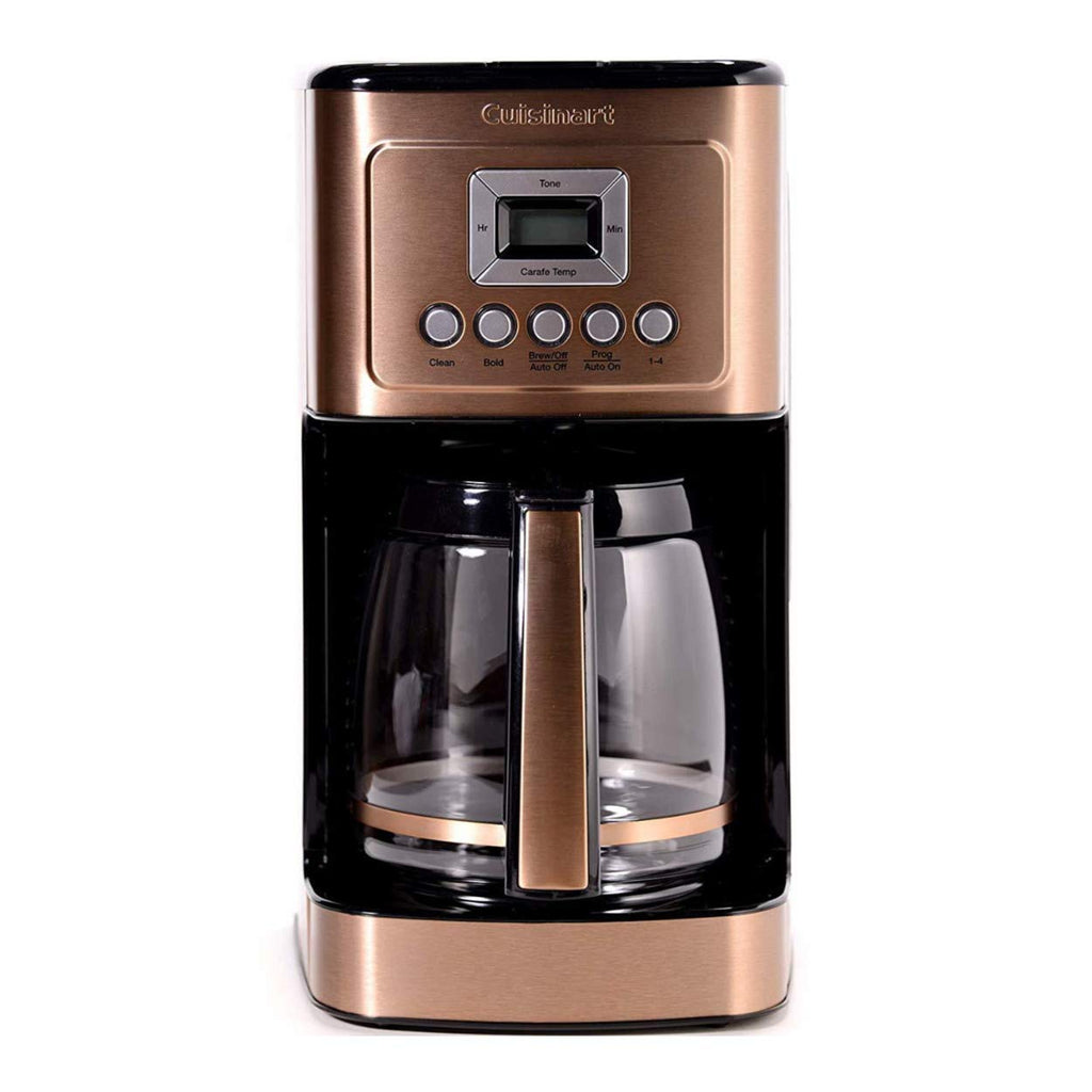 Cuisinart 14-Cup Coffee Maker, Programmable PerfecTemp Glass Carafe Coffee Machine with 1-4 Cup Setting, Brew Strength Control and Brew Pause, Stainless Steel, DCC-3200NAS