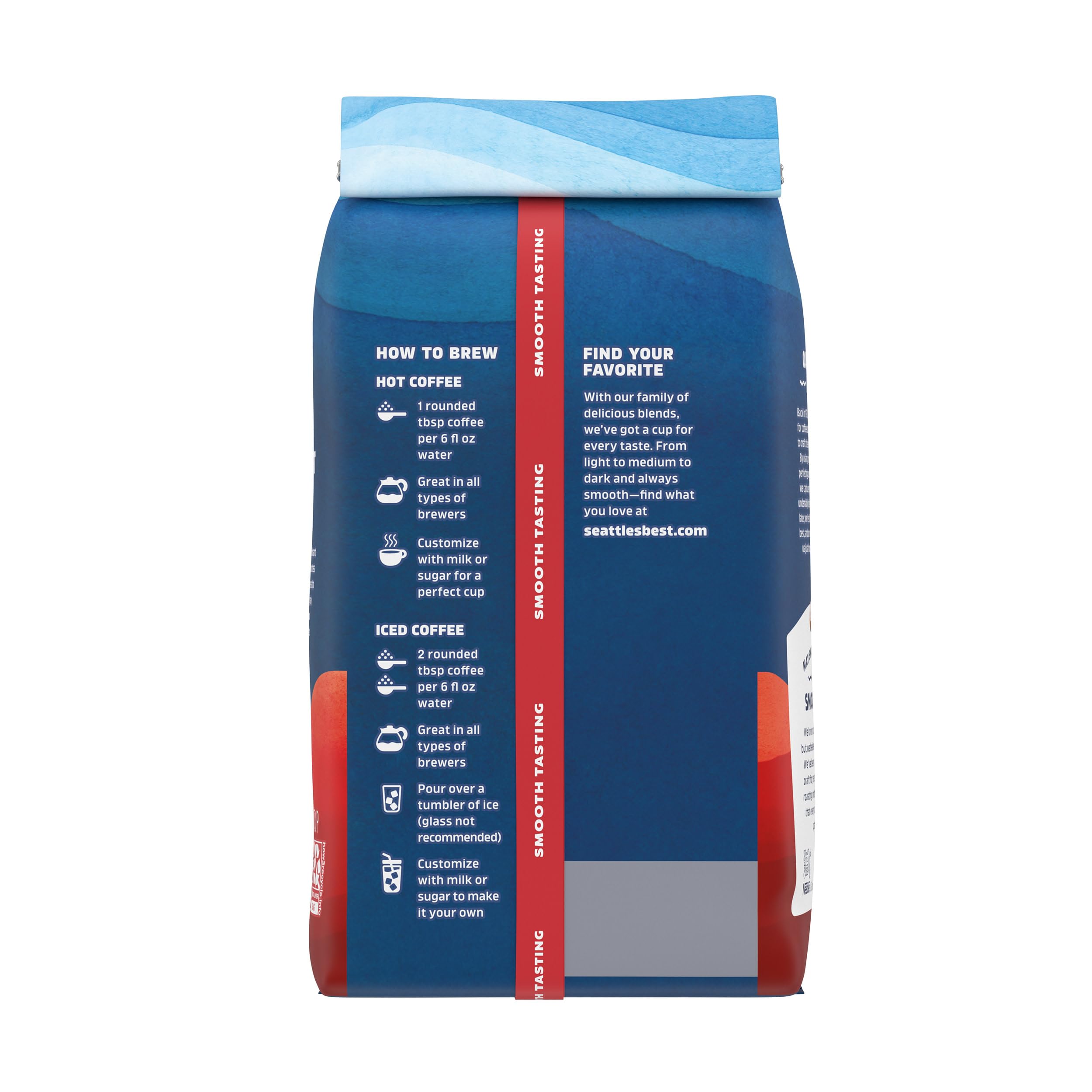 Seattle's Best Coffee Post Alley Blend Dark Roast Ground Coffee |