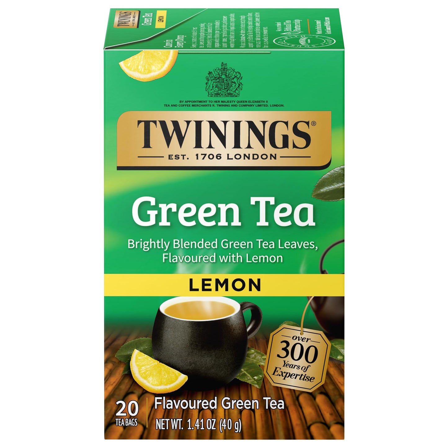 Twinings English Breakfast Black Tea Individually Wrapped Bags, 100 Count (Pack of 1), Smooth, Flavourful, and Robust, Caffeinated, Enjoy Hot or Iced, 100 Teabags