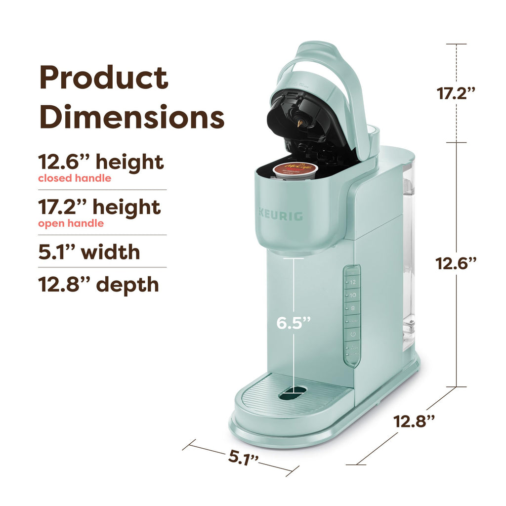 Keurig K-Express Single Serve Coffee Maker – Strong Brew Option, 42oz Reservoir, Sleek Design for Holiday Hosting & Gifting, Black