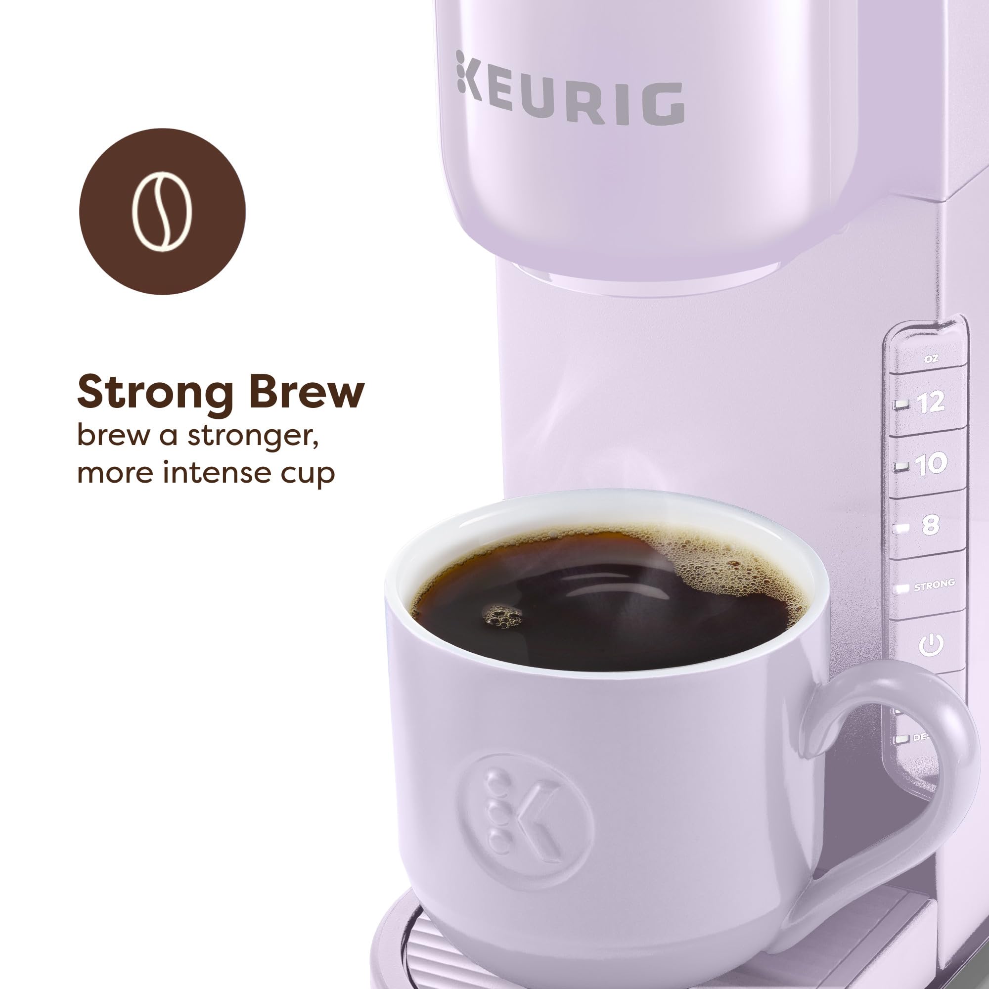 Keurig K-Express Single Serve Coffee Maker – Strong Brew Option, 42oz Reservoir, Sleek Design for Holiday Hosting & Gifting, Black