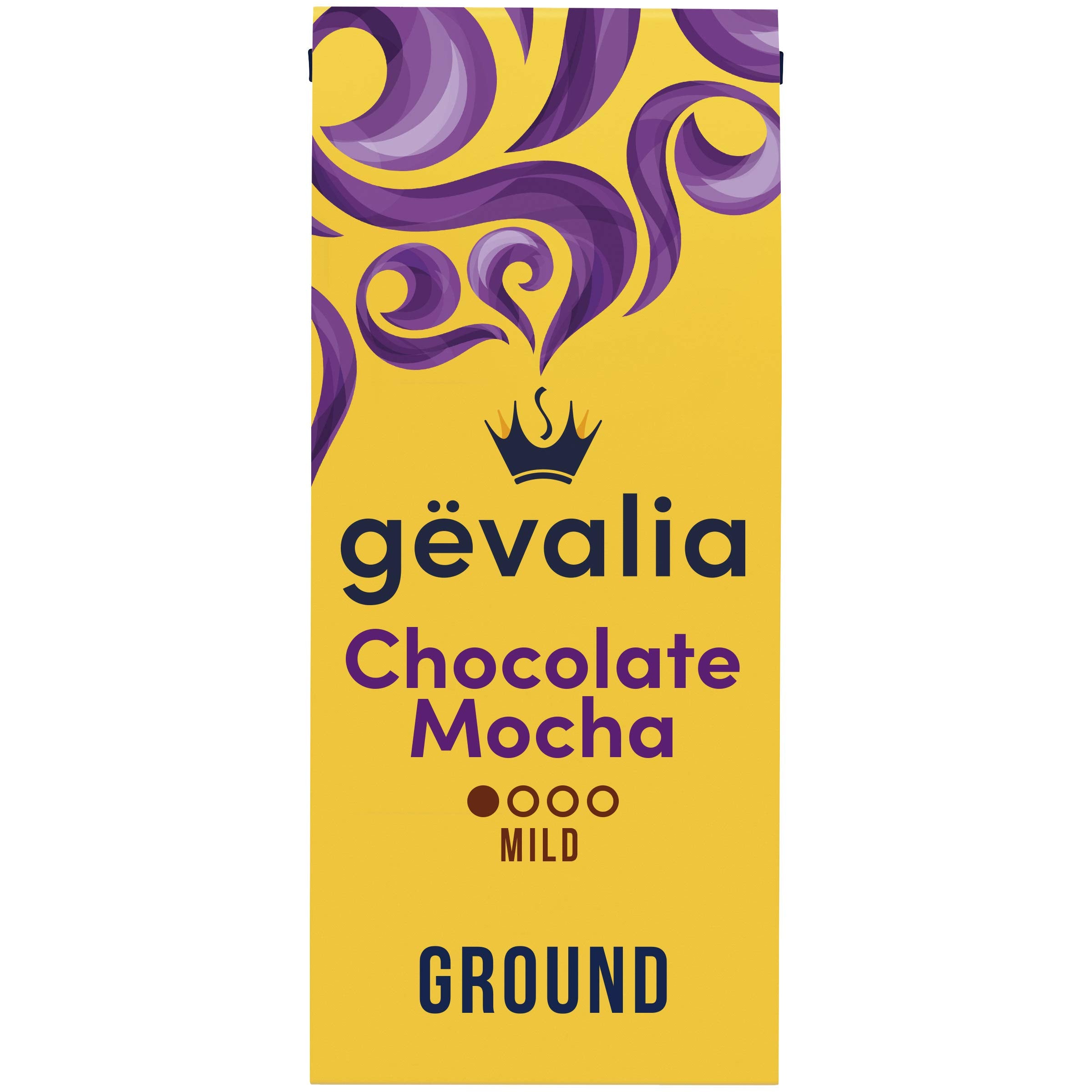 Gevalia French Roast Dark Roast Ground Coffee, 12 oz Bag