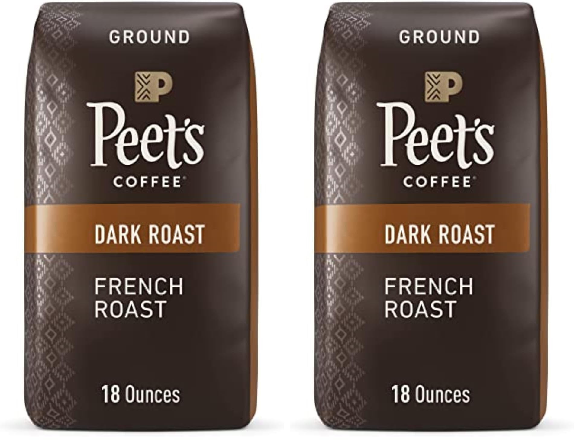 Peet's Coffee, Dark Roast Ground Coffee - French Roast 28 Ounce Bag