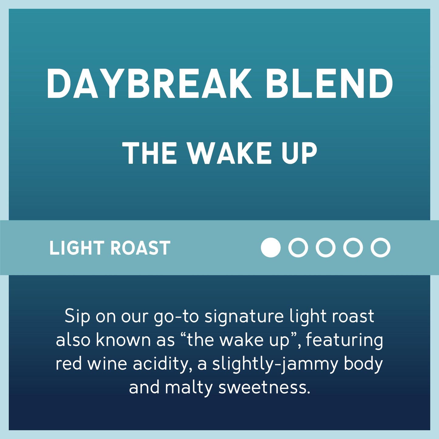 Caribou Coffee, Light Roast Ground Coffee - Daybreak Morning Blend 20 Ounce Bag