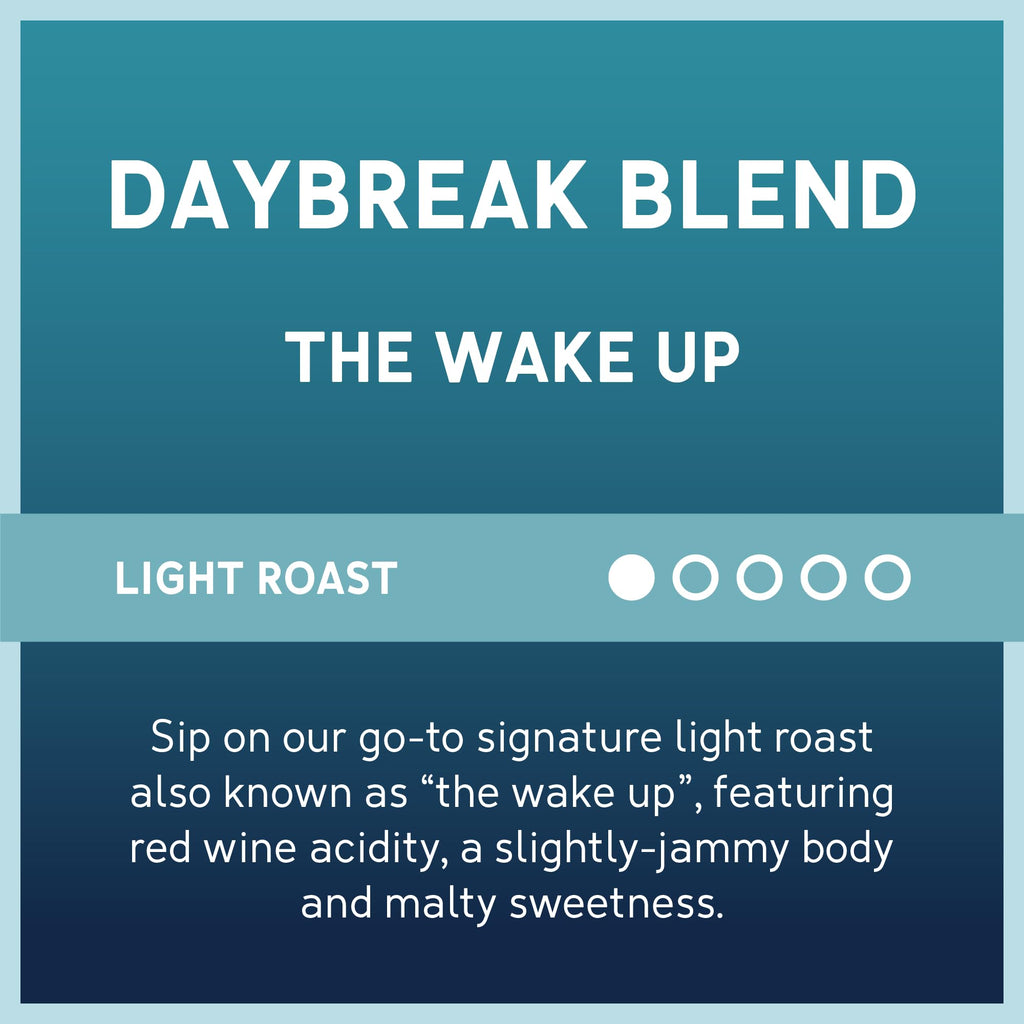 Caribou Coffee, Light Roast Ground Coffee - Daybreak Morning Blend 20 Ounce Bag