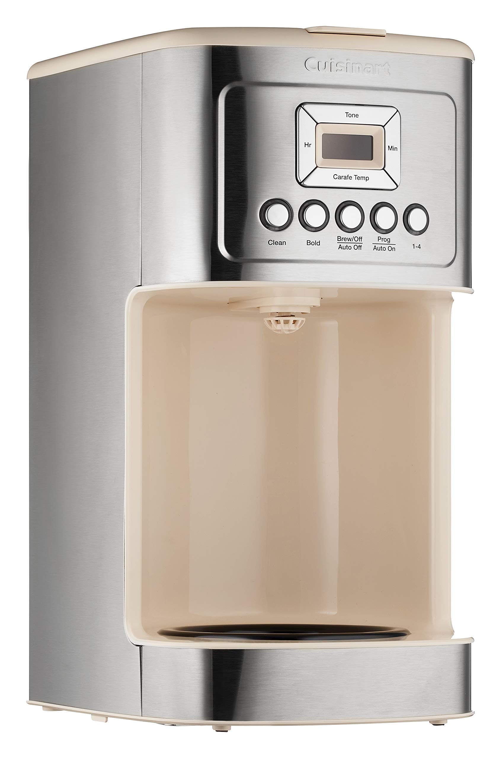 Cuisinart 14-Cup Coffee Maker, Programmable PerfecTemp Glass Carafe Coffee Machine with 1-4 Cup Setting, Brew Strength Control and Brew Pause, Stainless Steel, DCC-3200NAS