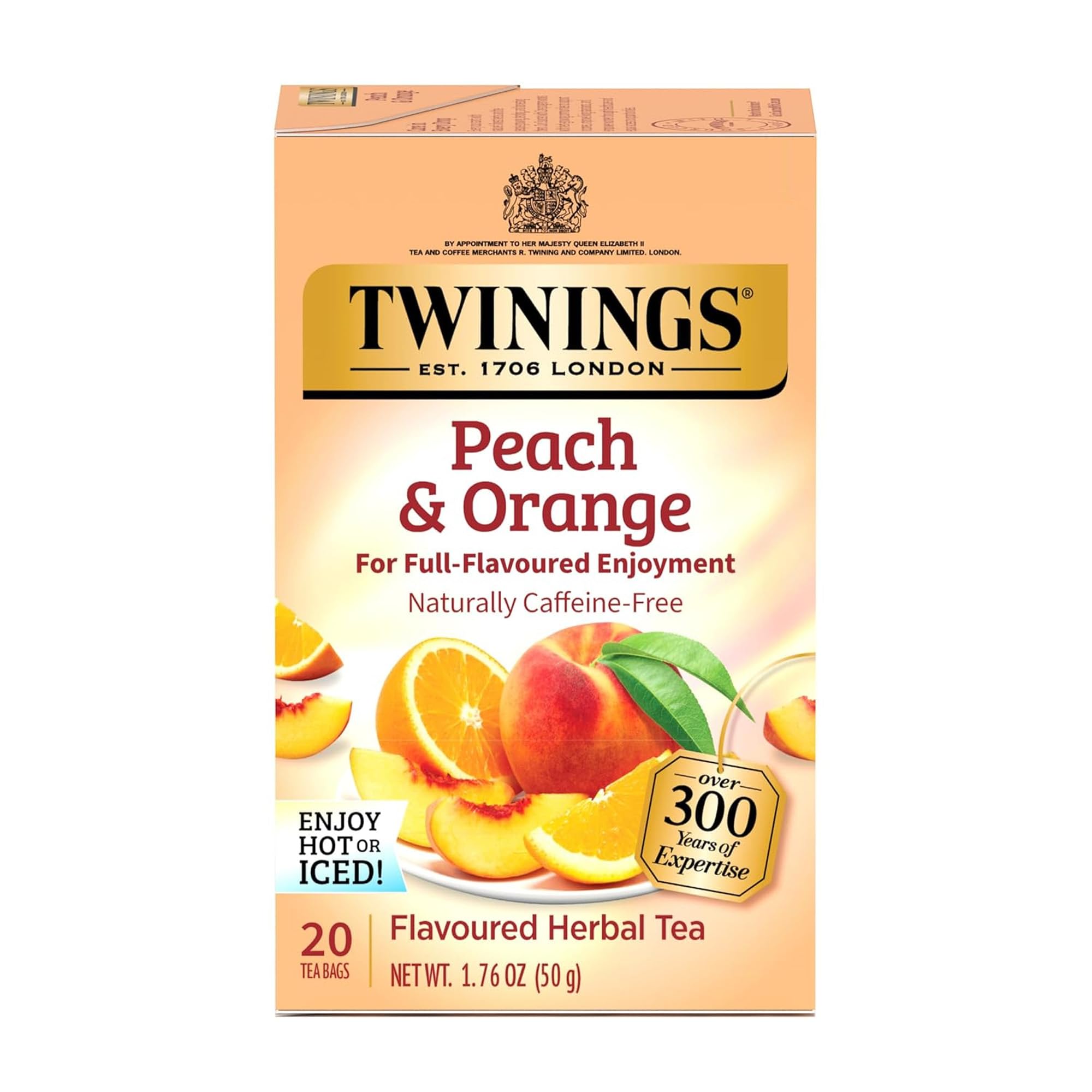 Twinings English Breakfast Black Tea Individually Wrapped Bags, 100 Count (Pack of 1), Smooth, Flavourful, and Robust, Caffeinated, Enjoy Hot or Iced, 100 Teabags