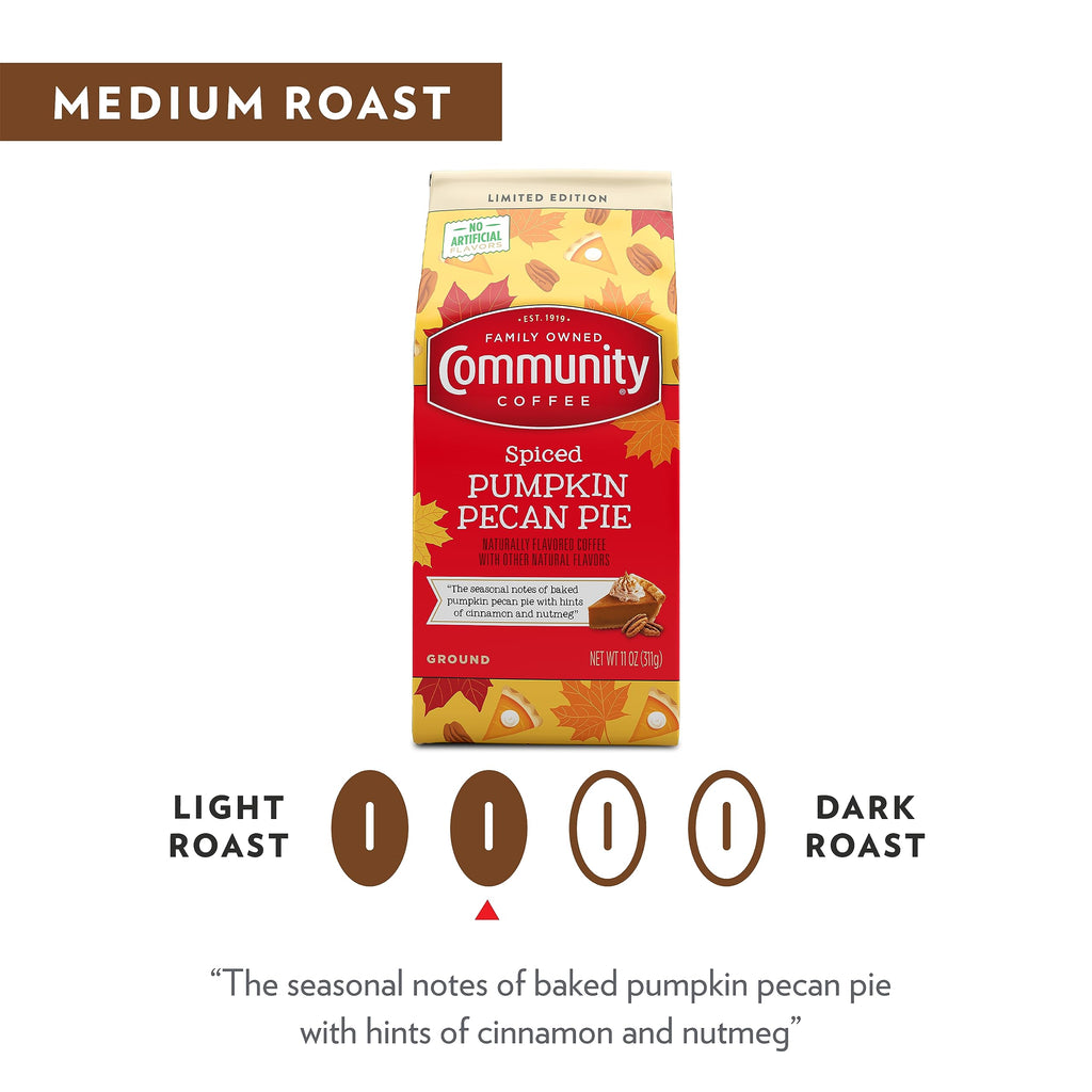 Community Coffee  Flavored Selections 12 Ounce, Medium Roast Ground, 12 Ounce (Pack of 1)