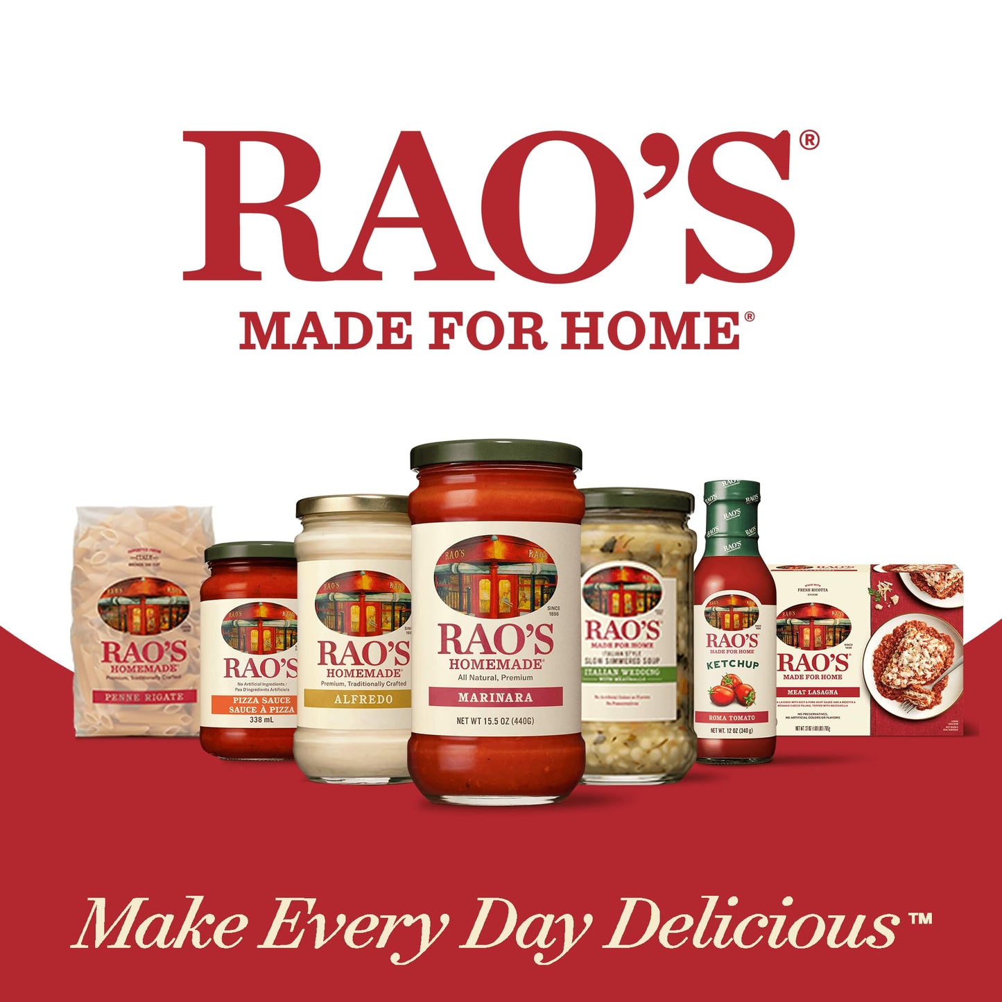 Raos Pasta Fusilli 16 OZ