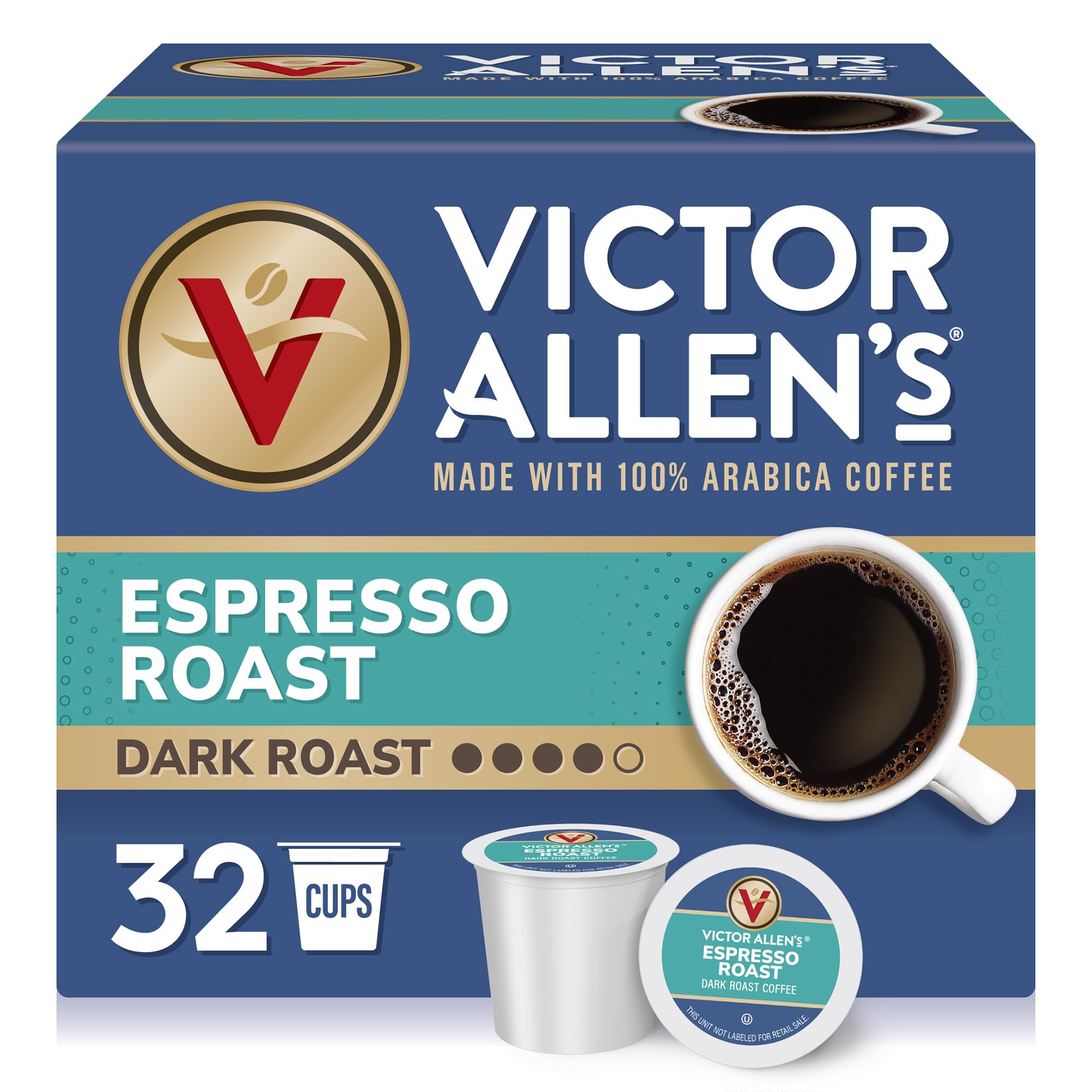 Victor Allen's Coffee Hawaiian Blend, Medium Roast, 42 Count, Single Serve Coffee Pods for Keurig K-Cup Brewers (formerly Kona Blend)