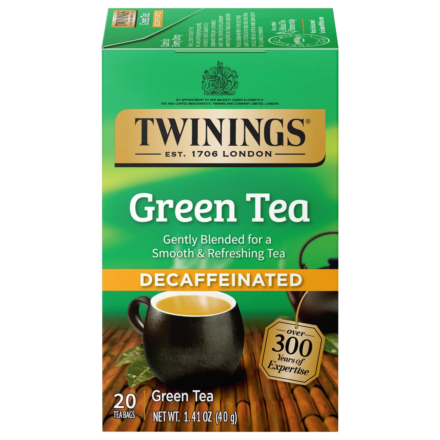 Twinings English Breakfast Black Tea Individually Wrapped Bags, 100 Count (Pack of 1), Smooth, Flavourful, and Robust, Caffeinated, Enjoy Hot or Iced, 100 Teabags