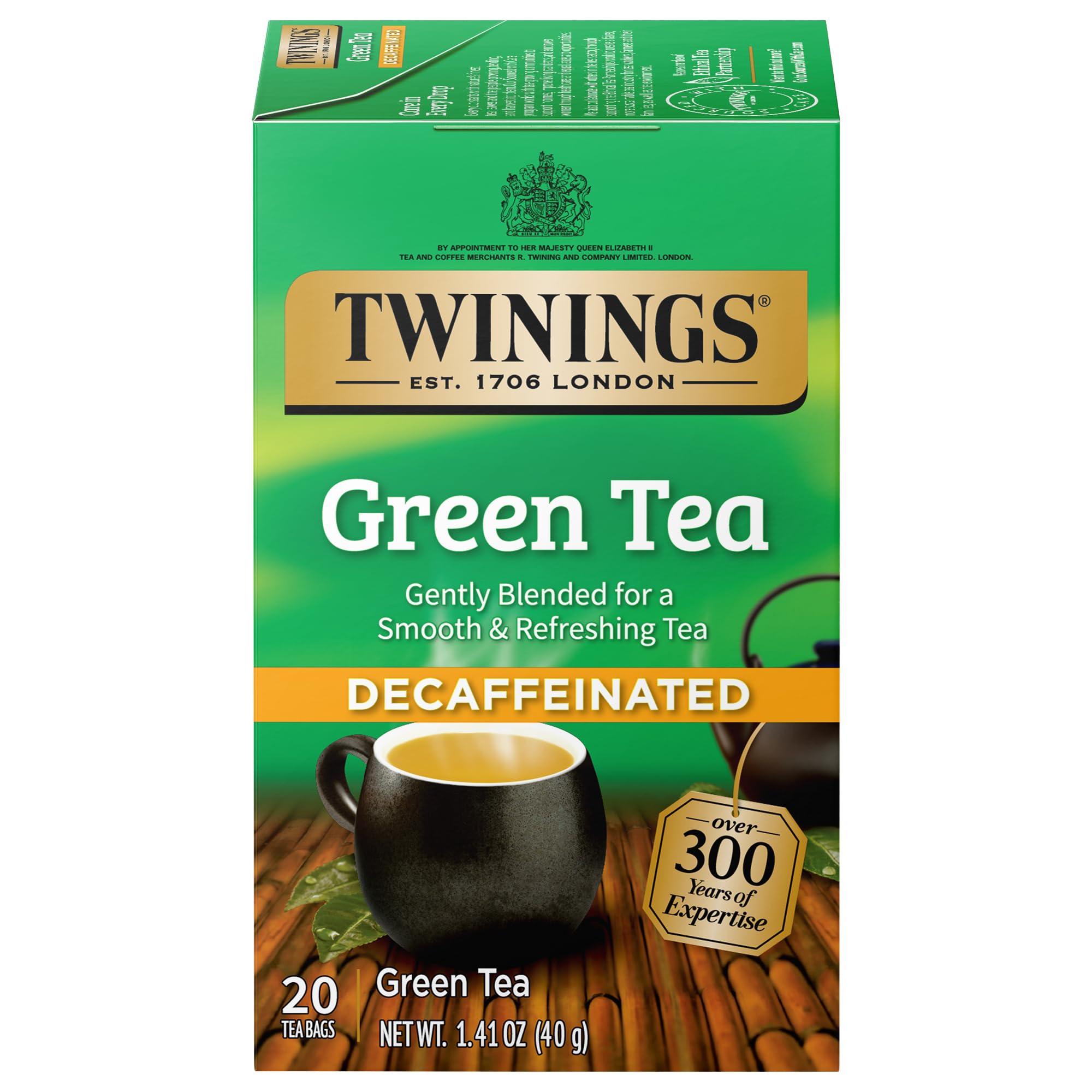 Twinings English Breakfast Black Tea Individually Wrapped Bags, 100 Count (Pack of 1), Smooth, Flavourful, and Robust, Caffeinated, Enjoy Hot or Iced, 100 Teabags