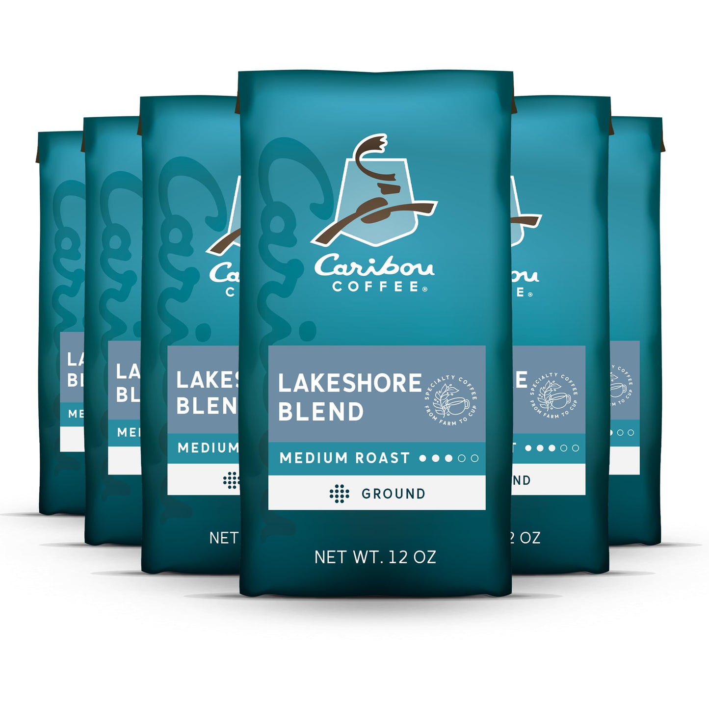 Caribou Coffee, Light Roast Ground Coffee - Daybreak Morning Blend 20 Ounce Bag