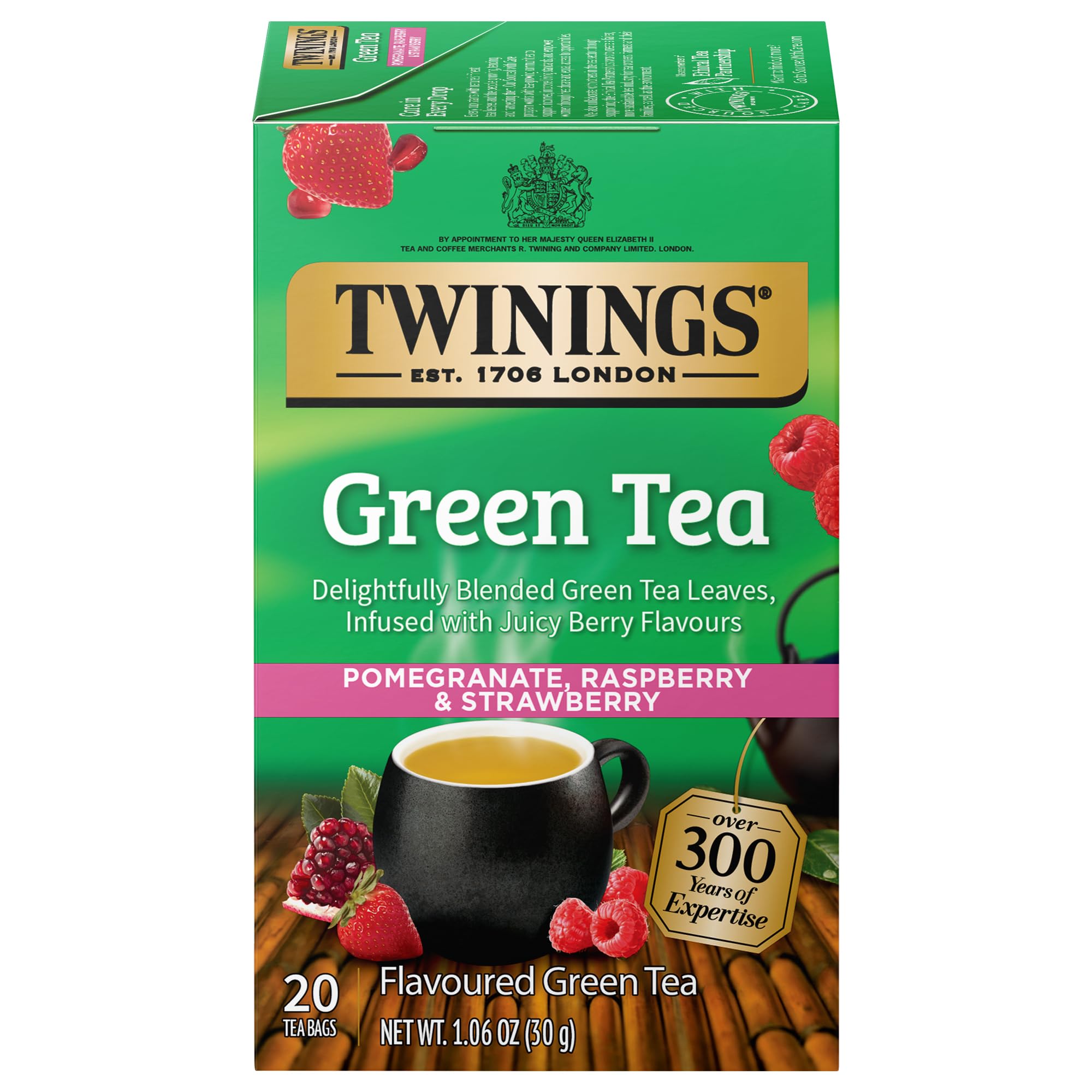 Twinings English Breakfast Black Tea Individually Wrapped Bags, 100 Count (Pack of 1), Smooth, Flavourful, and Robust, Caffeinated, Enjoy Hot or Iced, 100 Teabags