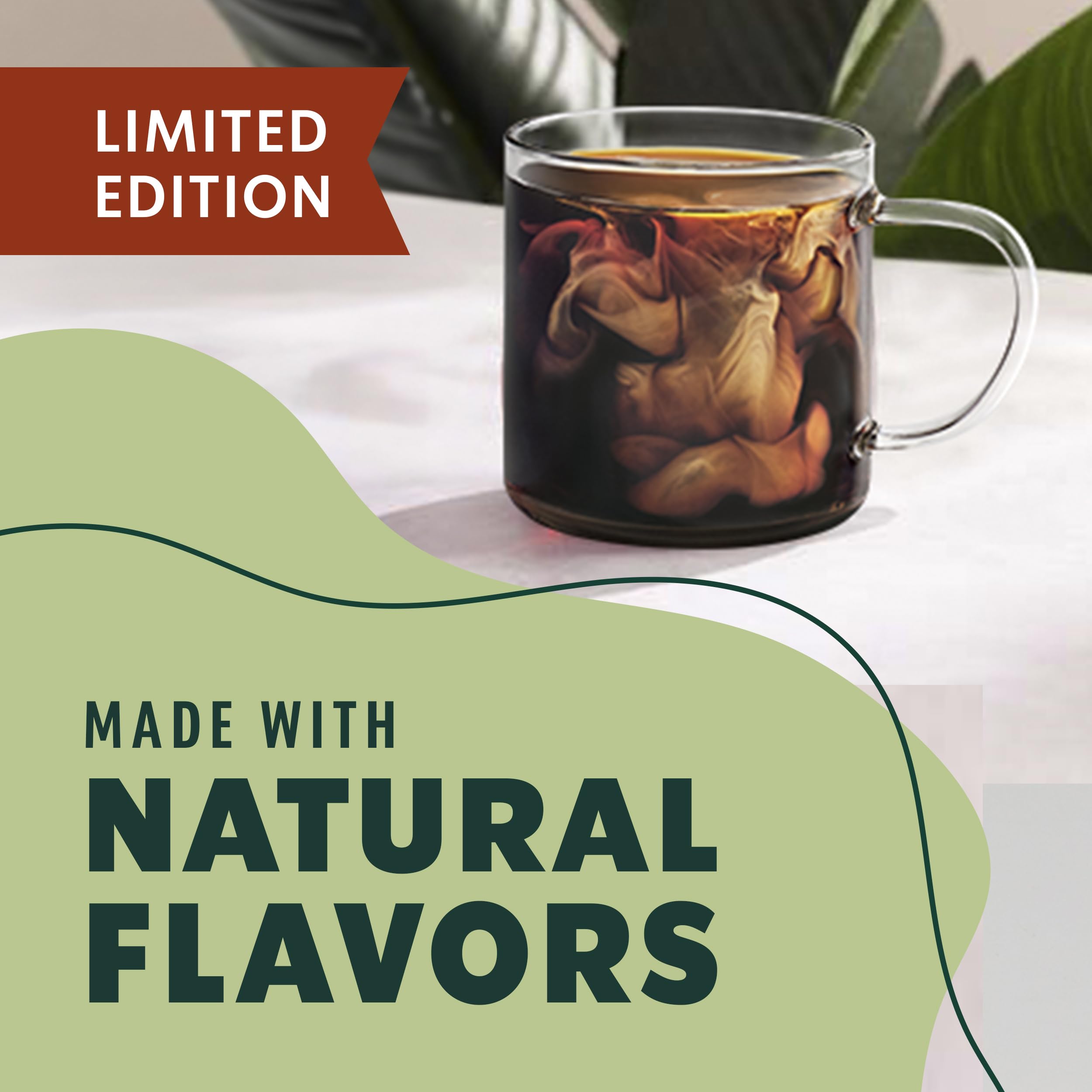 Starbucks Coffee K-Cup Pods,  Flavored Selection Coffee, Naturally Flavored, 100% Arabica, 6 Boxes (60 Pods Total)