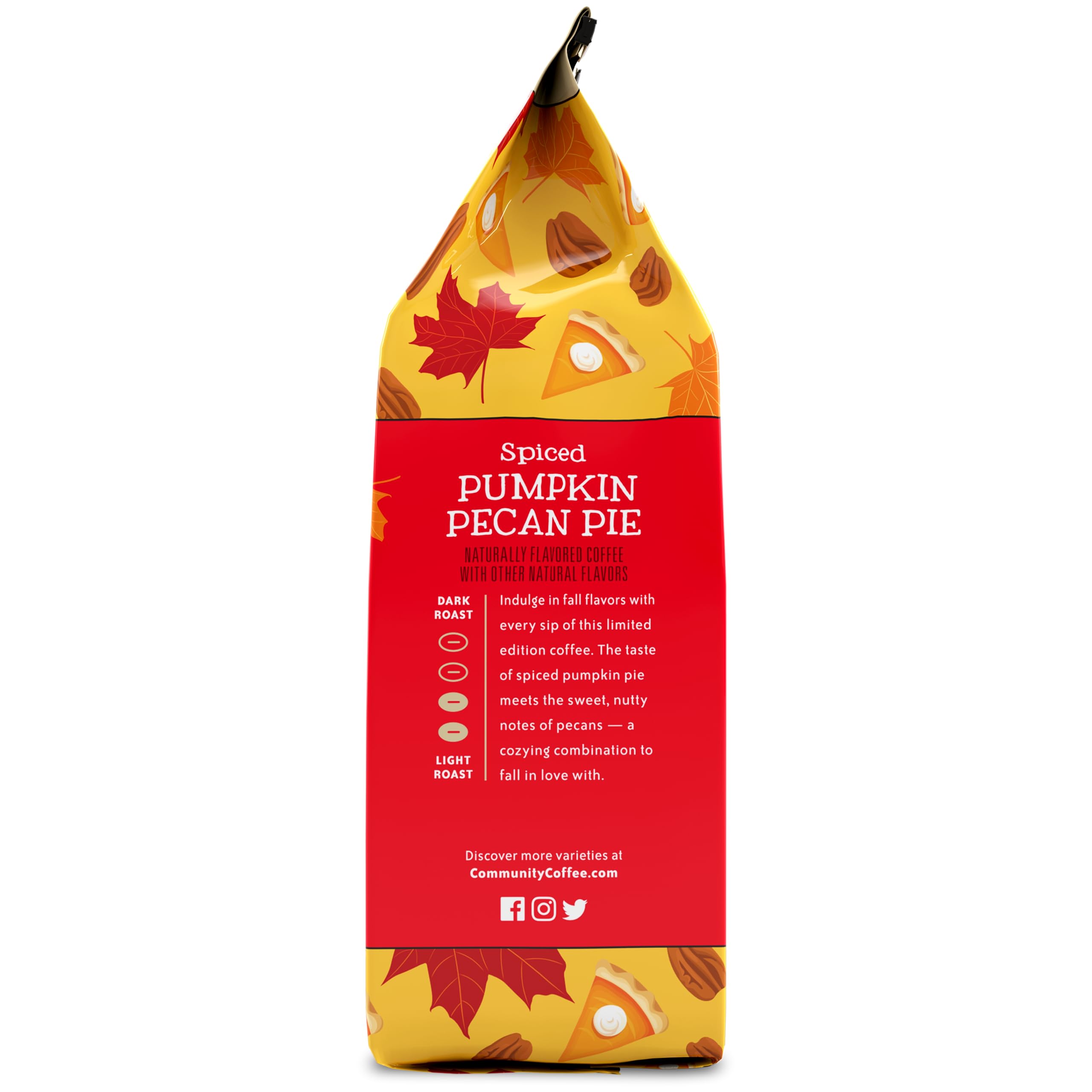 Community Coffee  Flavored Selections 12 Ounce, Medium Roast Ground, 12 Ounce (Pack of 1)