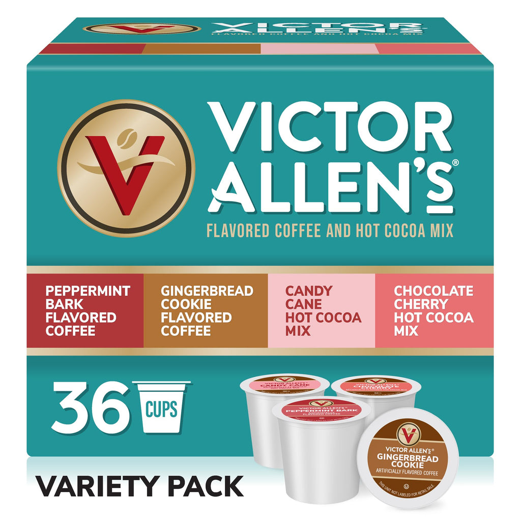 Victor Allen's Coffee, Milk Chocolate Hot Cocoa, 12 Count, Single Serve Hot Cocoa Pods for Keurig K-Cup Brewers