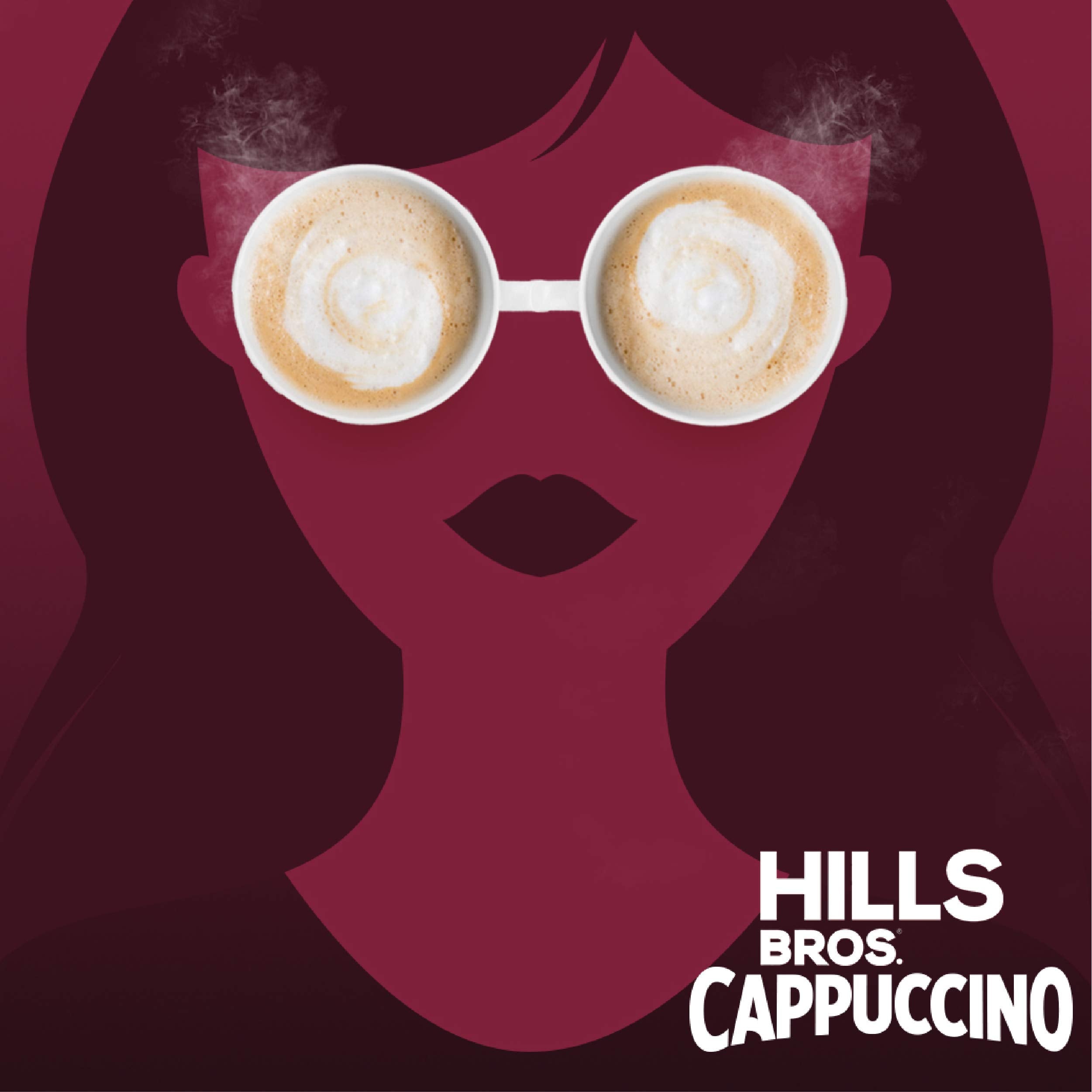 Hills Bros. Cappuccino Mix – Rich, Frothy Coffeehouse-Tasting Instant Drink Mix – Quick and Easy Preparation – Perfect for Hot & Iced Drinks & Creaming Coffee – Rich Variety Pack, 2 Packs of 16oz & 1 Pack of 14oz