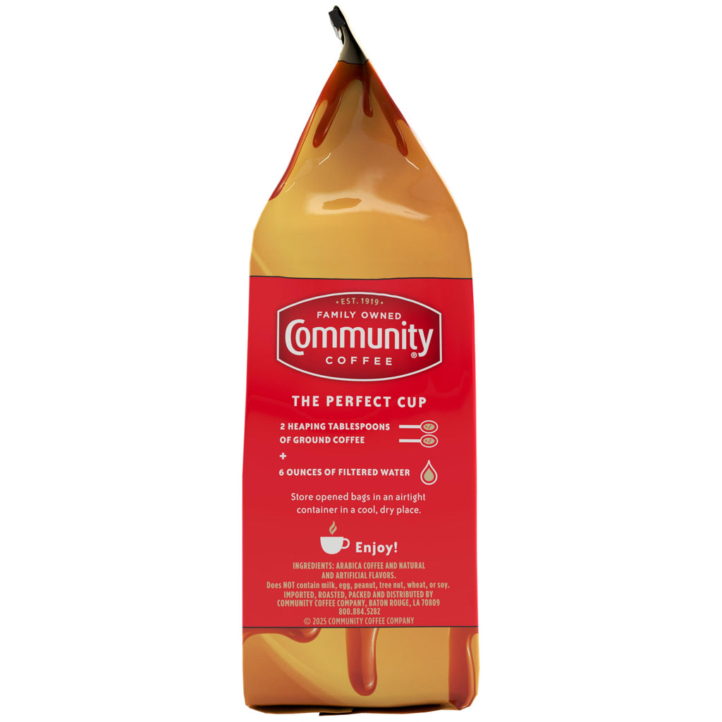 Community Coffee  Flavored Selections 12 Ounce, Medium Roast Ground, 12 Ounce (Pack of 1)