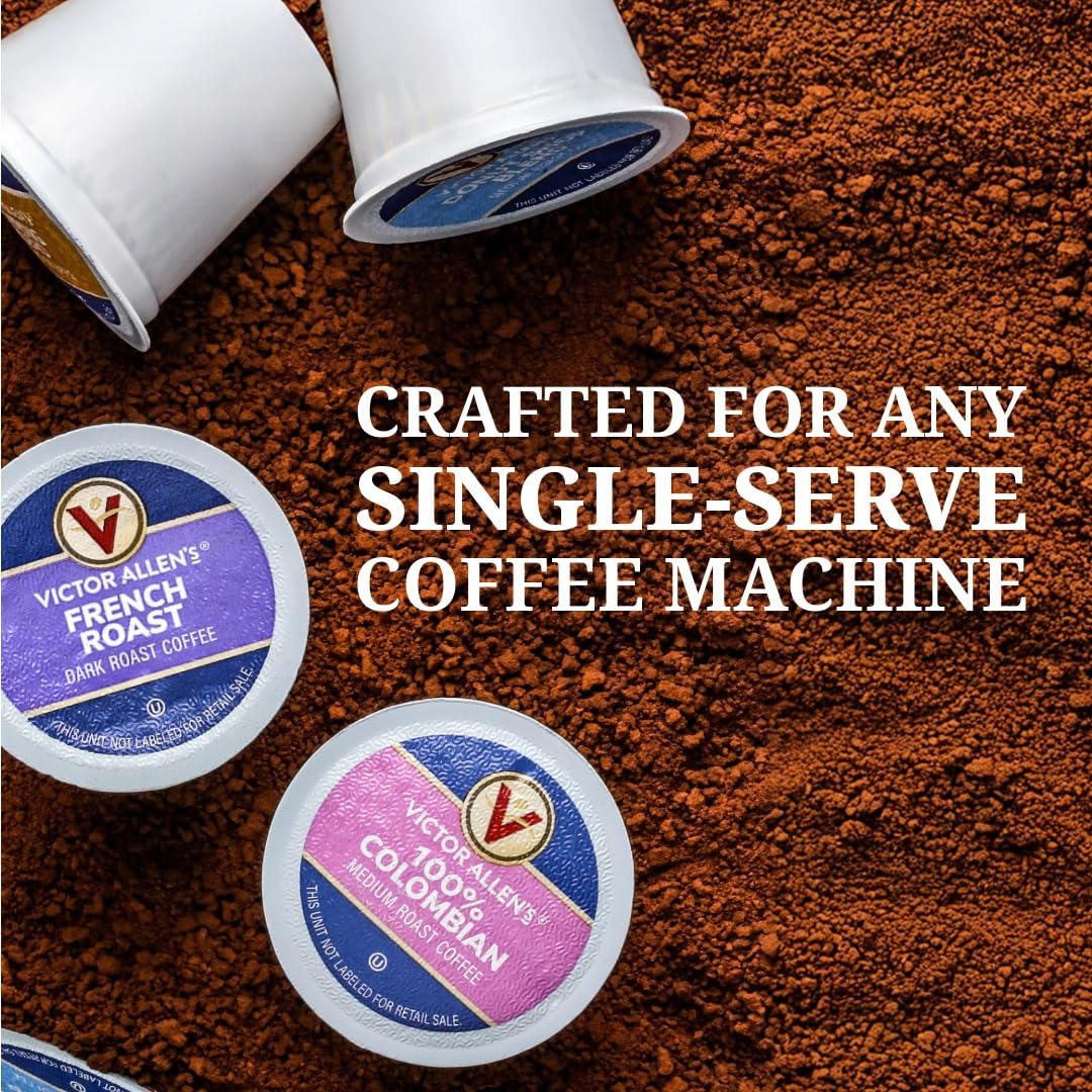 Victor Allen's Coffee Hawaiian Blend, Medium Roast, 42 Count, Single Serve Coffee Pods for Keurig K-Cup Brewers (formerly Kona Blend)