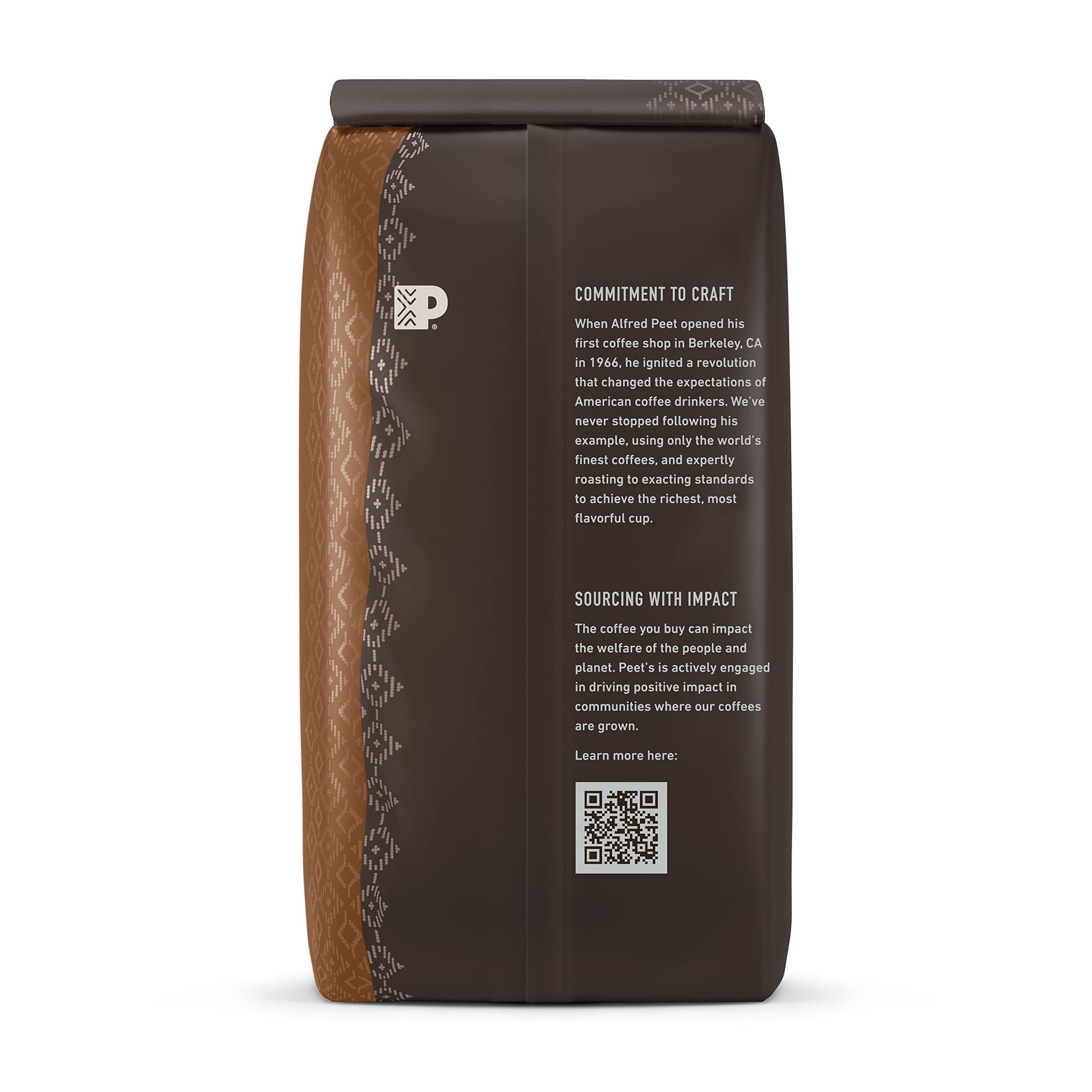 Peet's Coffee, Dark Roast Ground Coffee - French Roast 28 Ounce Bag