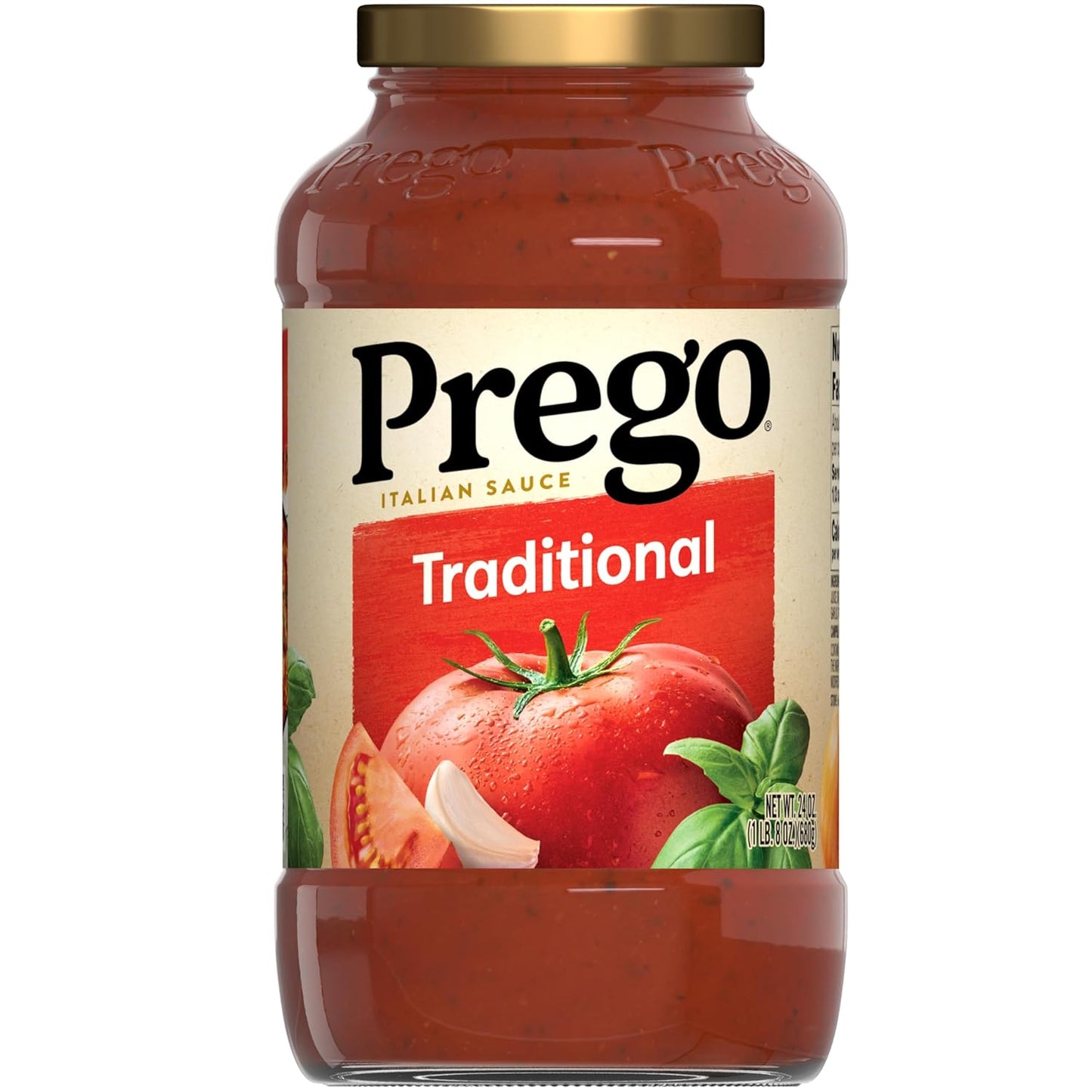 Prego Traditional Pasta Sauce, 45 oz Jar