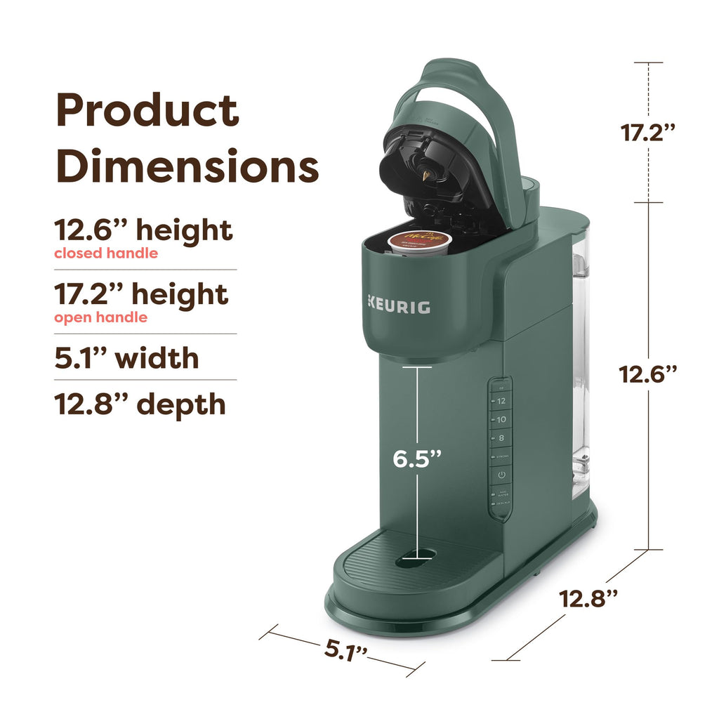 Keurig K-Express Single Serve Coffee Maker – Strong Brew Option, 42oz Reservoir, Sleek Design for Holiday Hosting & Gifting, Black
