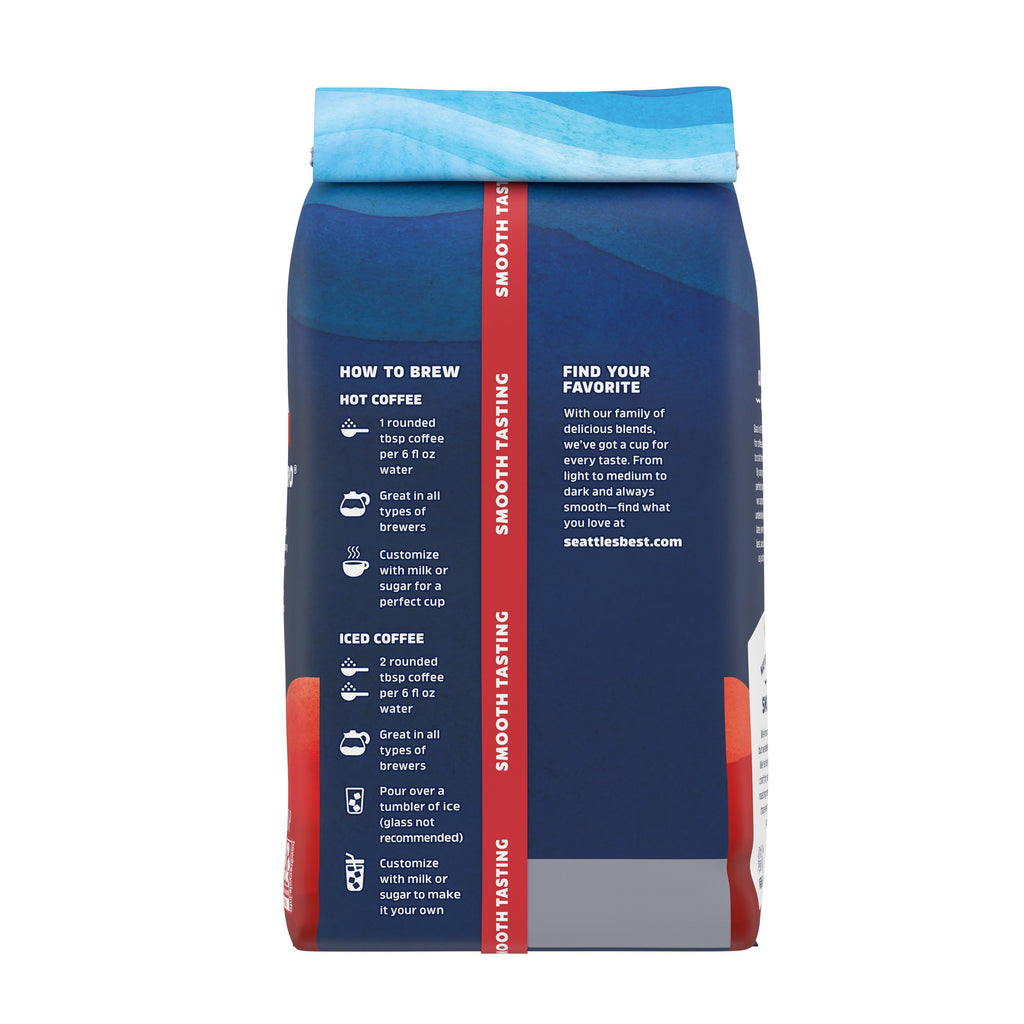 Seattle's Best Coffee Post Alley Blend Dark Roast Ground Coffee |