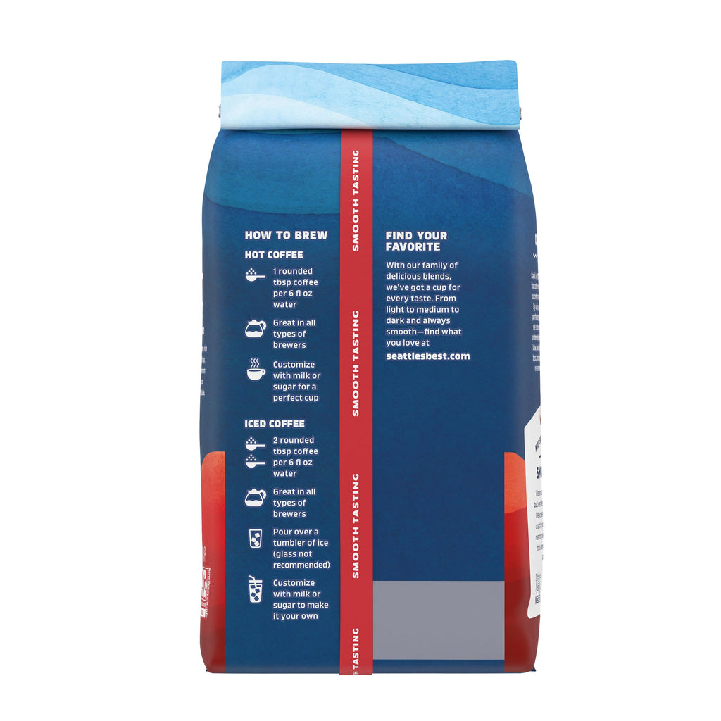 Seattle's Best Coffee Post Alley Blend Dark Roast Ground Coffee |